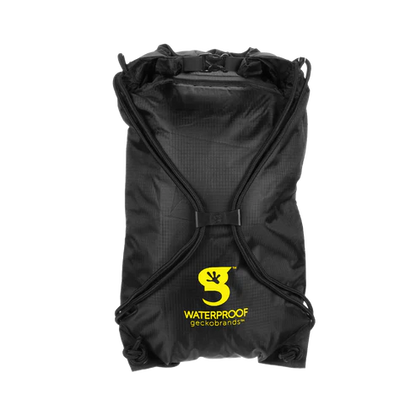 Drawstring WP Backpack - Black/Yellow