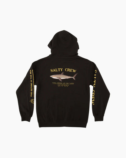 Bruce Boys Hood Fleece BLK