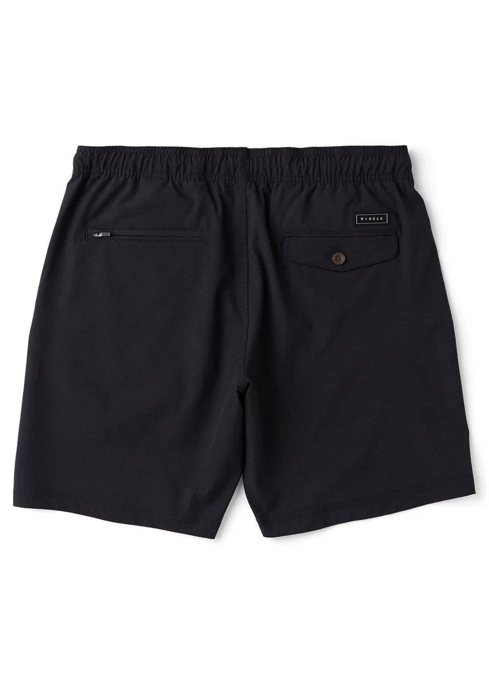 No See Ums Hybrid Eco 18" Elastic Walkshort-BLK