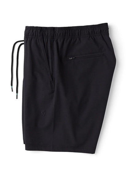 No See Ums Hybrid Eco 18" Elastic Walkshort-BLK