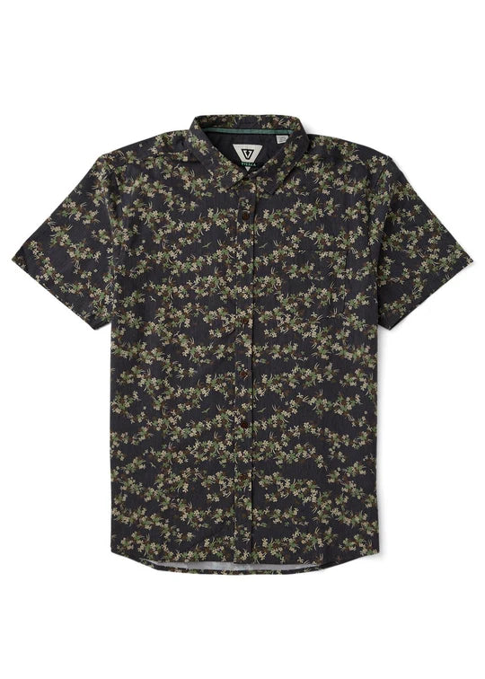 Tropicanica Hybrid Eco SS Shirt-BLK