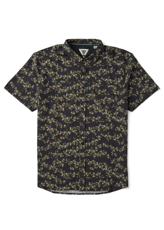 Tropicanica Hybrid Eco SS Shirt-BLK