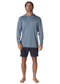Twisted Eco Hooded Ls Sun Shirt GH2