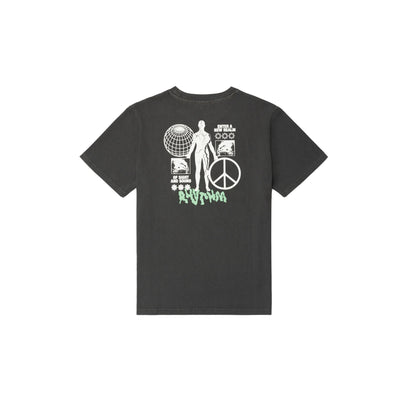 New Realm Vintage Ss T-Shirt BLK
