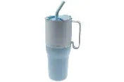 Rise Tumbler 36 oz Flip/ Straw Lid Ice Blue