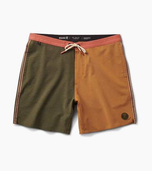 Chiller Boardshorts 17" Pignoli Brown