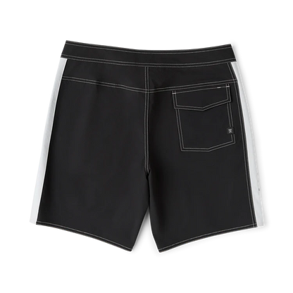 Passage Panel 18.5" Boardshorts Black/white