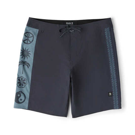 Passage Panel 18.5" Boardshorts Ebony