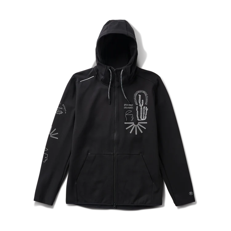 El Morro Zip Fleece 2.0 Hoodie BLK