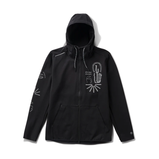 El Morro Zip Fleece 2.0 Hoodie BLK