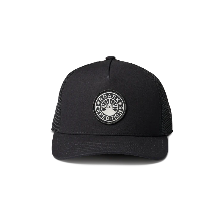 Station Trucker Snapback Hat BLK