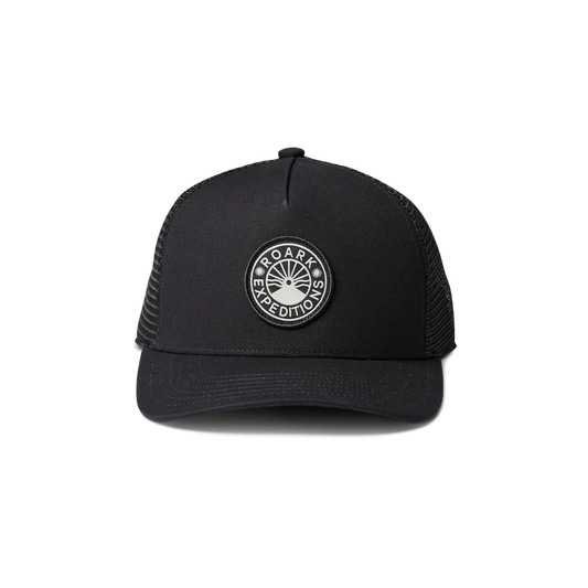 Station Trucker Snapback Hat BLK