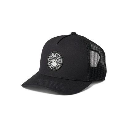Station Trucker Snapback Hat BLK