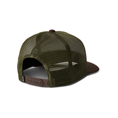 Station Trucker Snapback Hat Dark Military