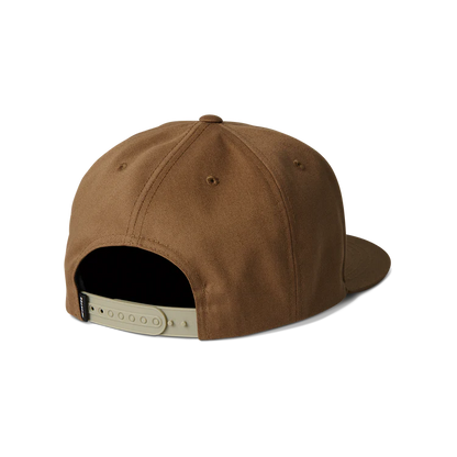 Safecamp Snapback Hat Dark Khaki