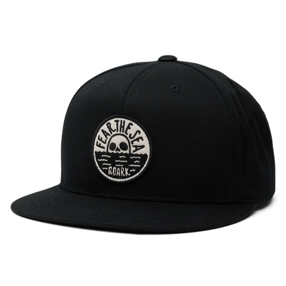 Fear The Sea Snapback Hat BLK