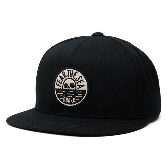 Fear The Sea Snapback Hat BLK
