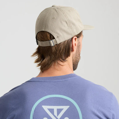 Made To Fade 6 Panel Strapback Hat Washed Fossil