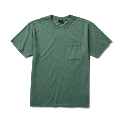 Well Worn Organic SS Tee - Slate Green