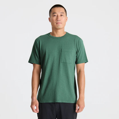 Well Worn Organic SS Tee - Slate Green