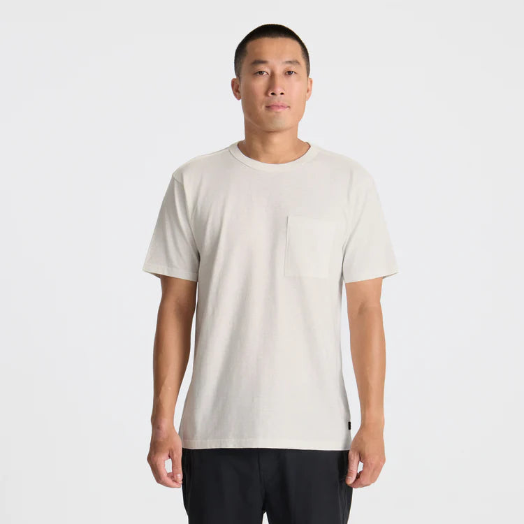 Well Worn Organic Short Sleeve Tee Off White