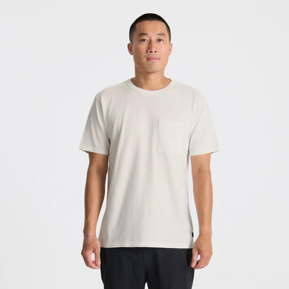 Well Worn Organic Short Sleeve Tee Off White