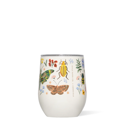 Stemless - 12oz Rifle Paper - Curio Cream