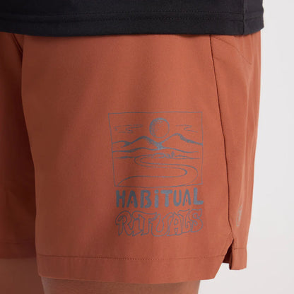 Bommer 2.0 7" Shorts Burnt Orange