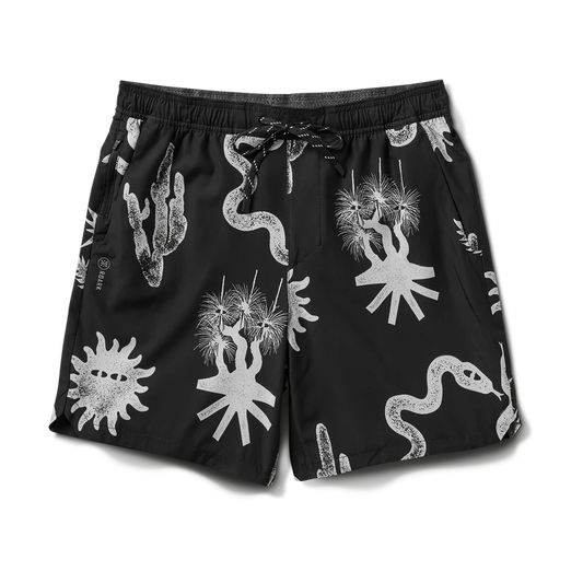 Serrano 7" Shorts Black & White