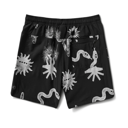 Serrano 7" Shorts Black & White