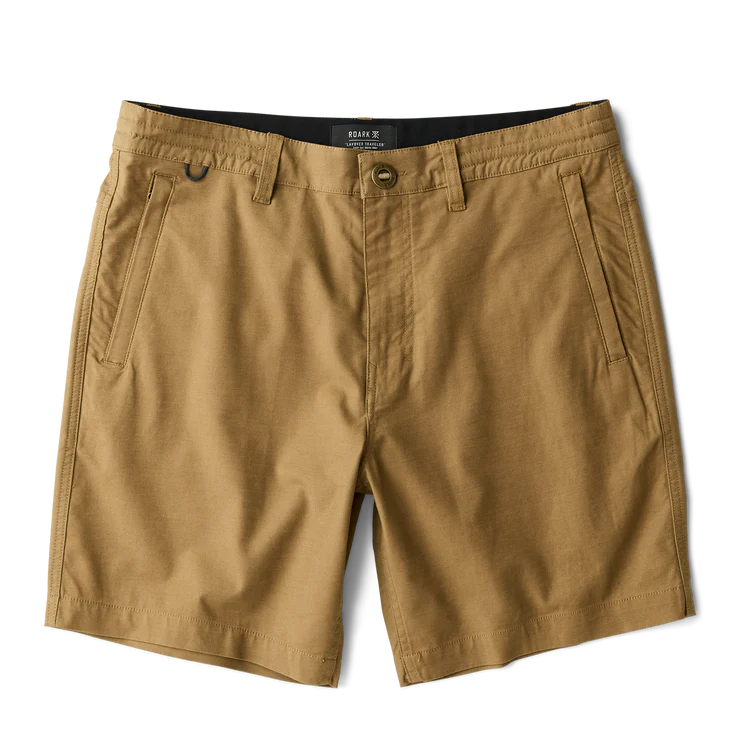 Layover Pro Traveler Shorts Dark Khaki