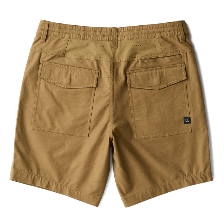 Layover Pro Traveler Shorts Dark Khaki