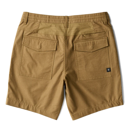 Layover Pro Traveler Shorts Dark Khaki