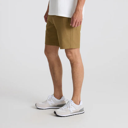 Layover Pro Traveler Shorts Dark Khaki