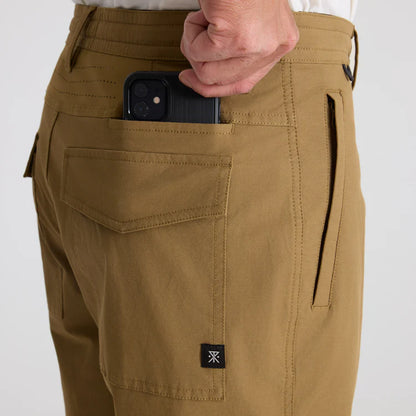 Layover Pro Traveler Shorts Dark Khaki
