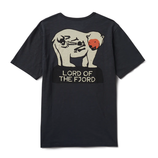 Fjordlord Organic Premium Tee Black