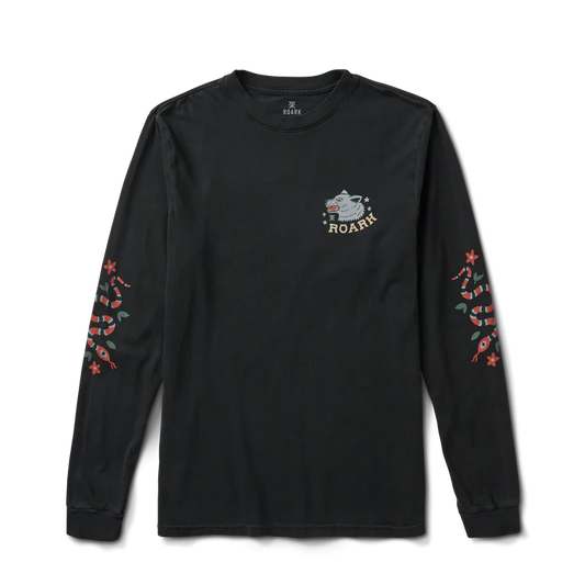 Wolfpack L/S Premium Tee Black