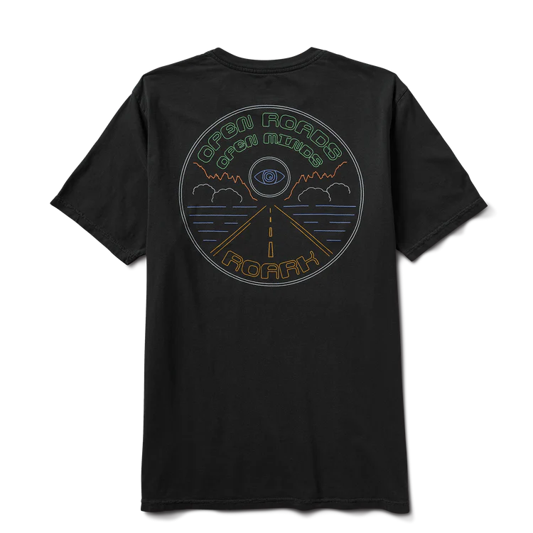 Open Roads Premium Tee Black