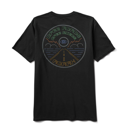 Open Roads Premium Tee Black