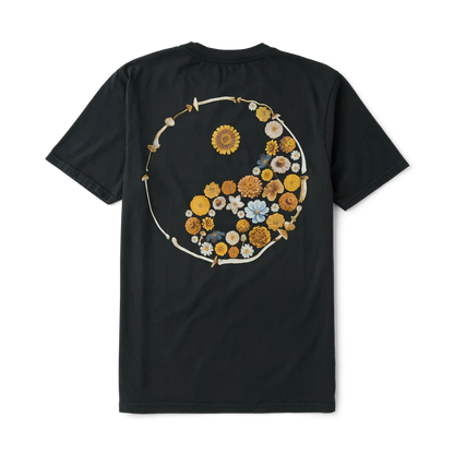 Yin Yang Forage Premium Tee Washed Black