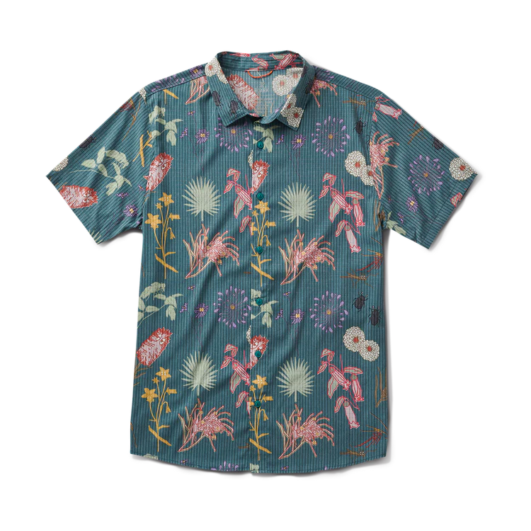 Bless Up Breathable Stretch Shirt Deep Sea