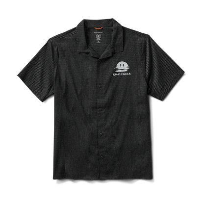 Bless Up Trail Button Up Shirt Black