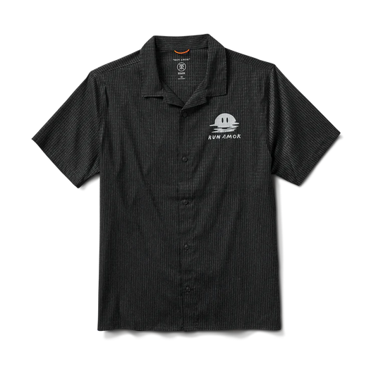 Bless Up Trail Button Up Shirt Black