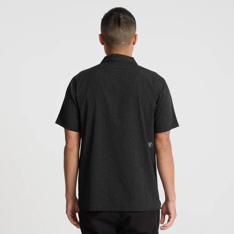 Bless Up Trail Button Up Shirt Black