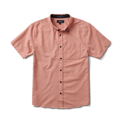 Scholar Oxford SS Woven SAF Saffron Red