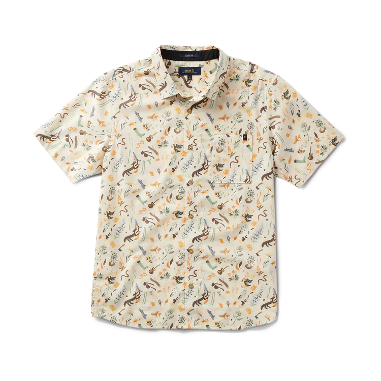 Journey S/S Shirt Bendik Almond Paste