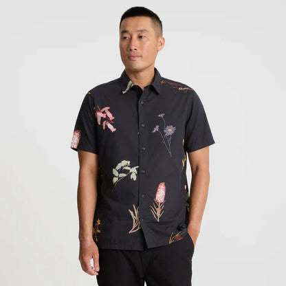 Gonzo SS Button Up Shirt BLK