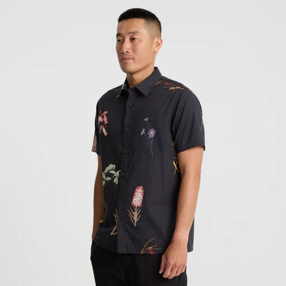 Gonzo SS Button Up Shirt BLK