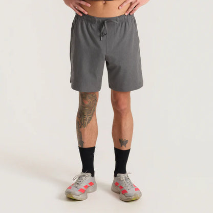 Serrano 7" Active Stretch Shorts Charcoal Heather