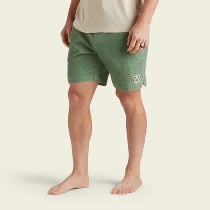 Pressure Drop Cord Shorts - Lichen Green